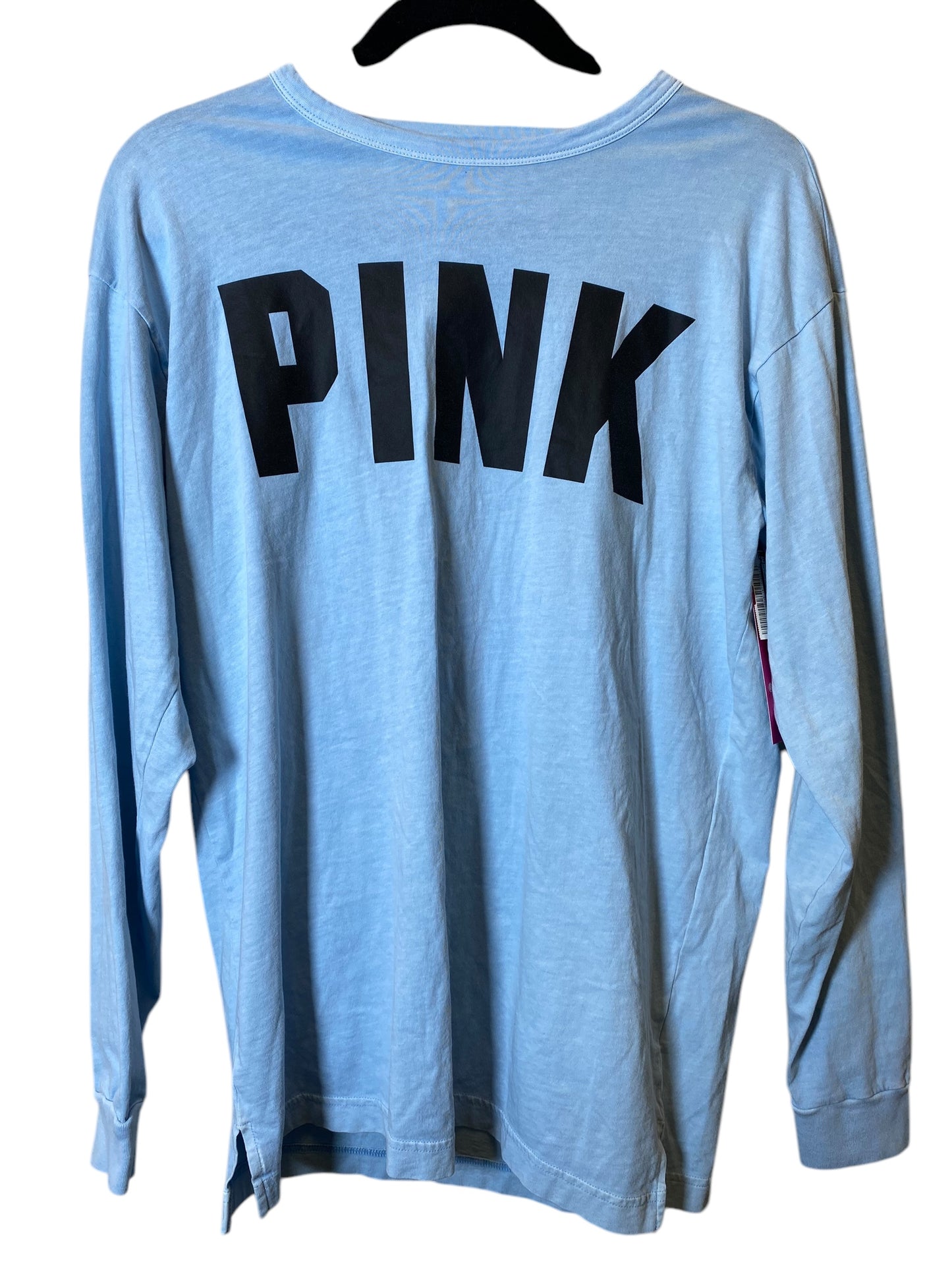 Athletic Sweatshirt Collar By Pink In Aqua, Size: Xs