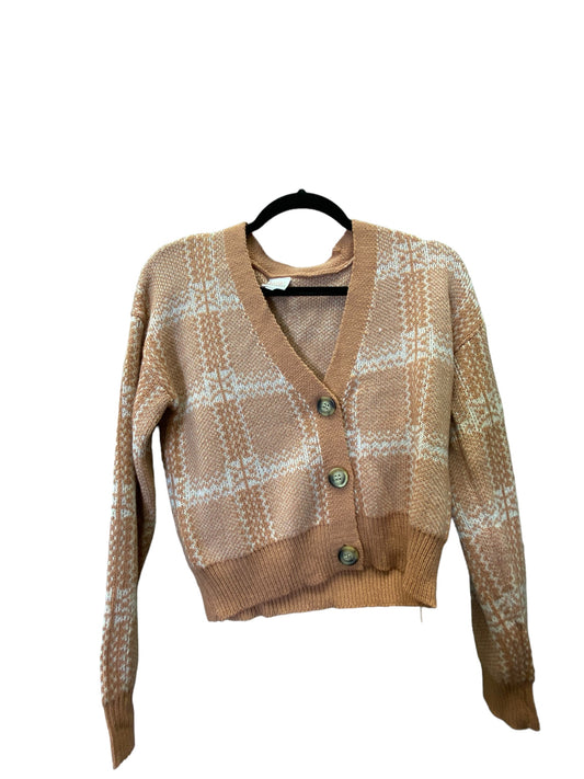 Sweater By Belle Du Jour In Peach, Size: S