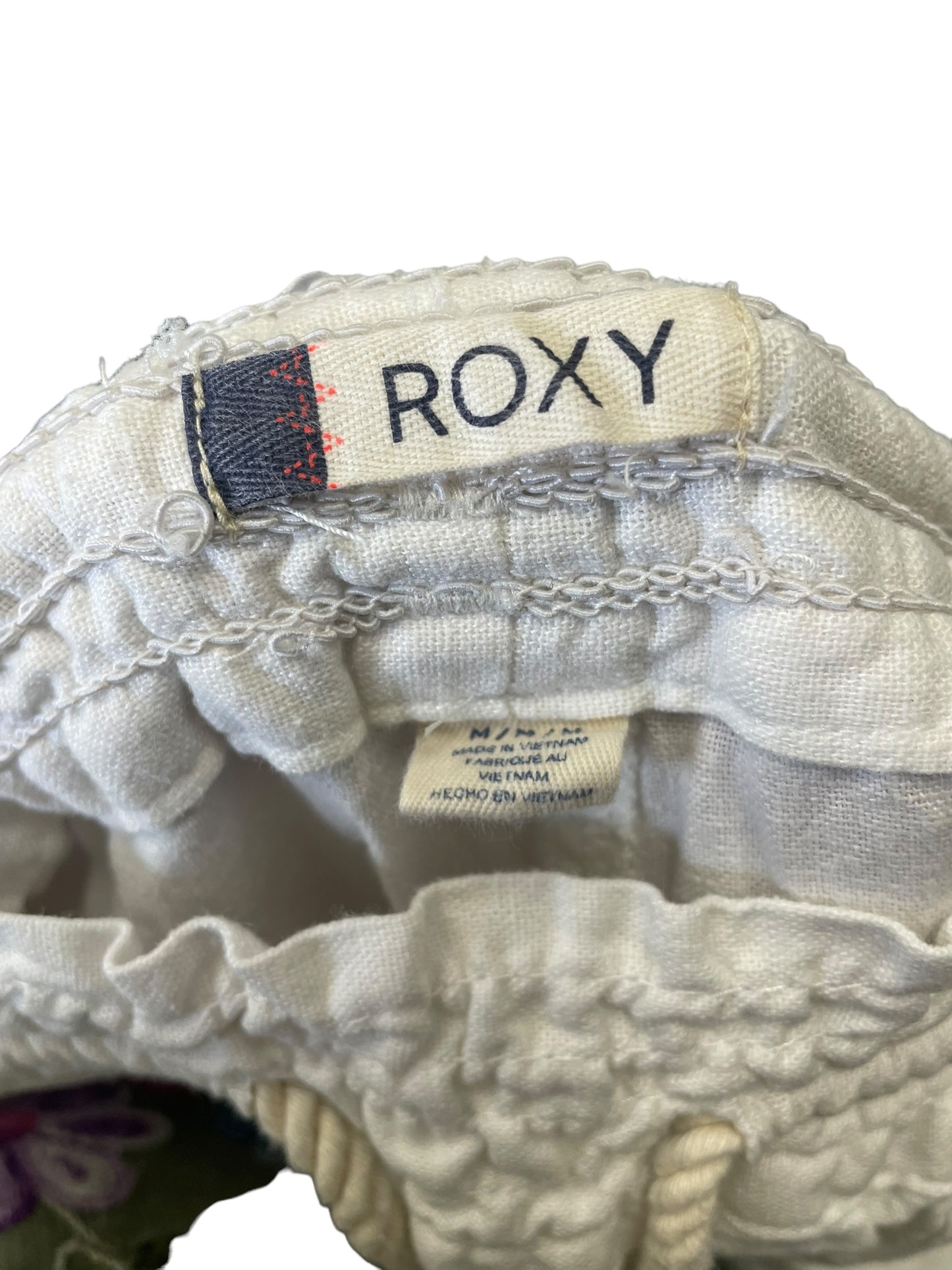 Pants Linen By Roxy In White, Size: M