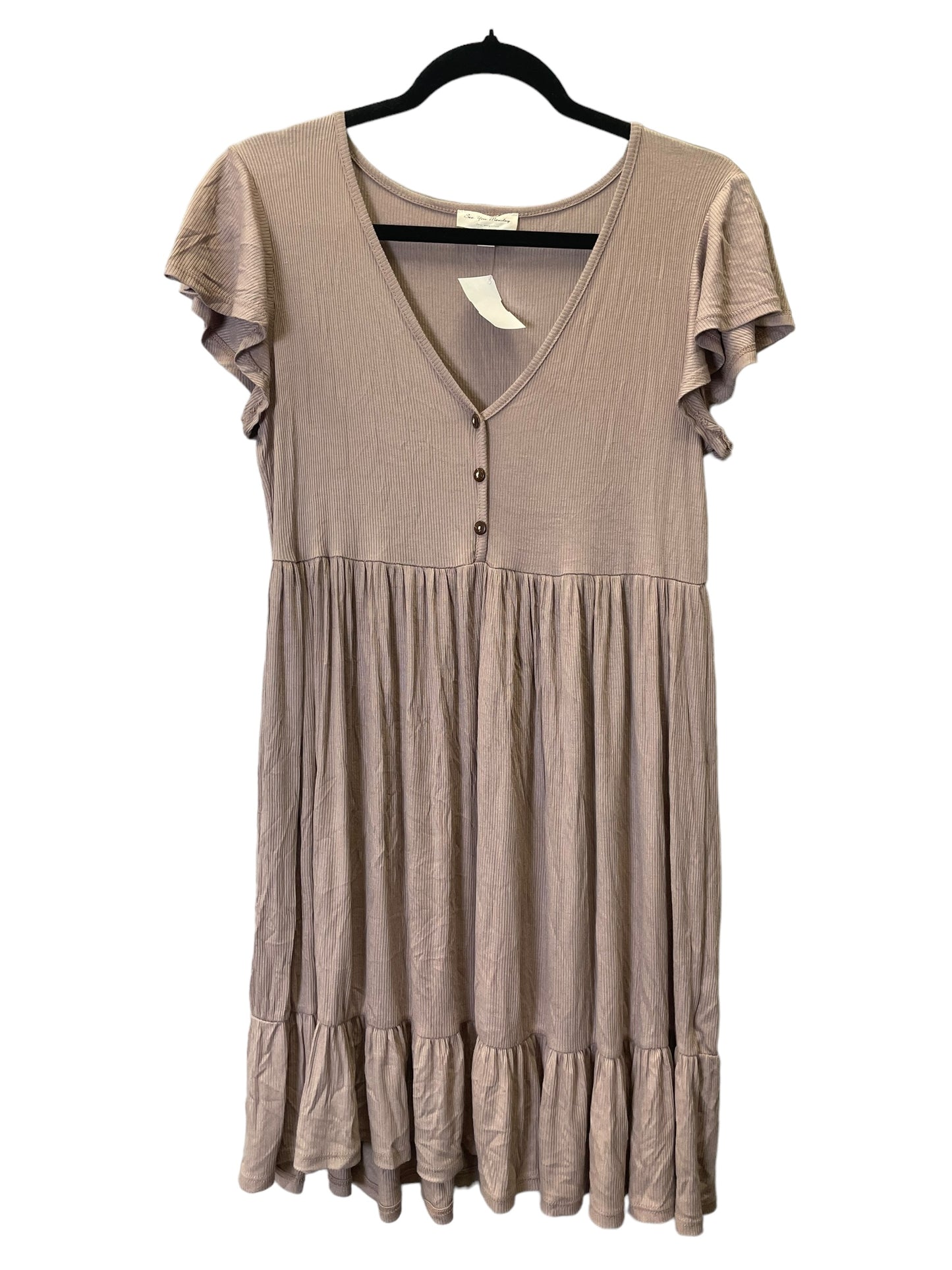 Dress Casual Short By See You Monday In Beige, Size: L