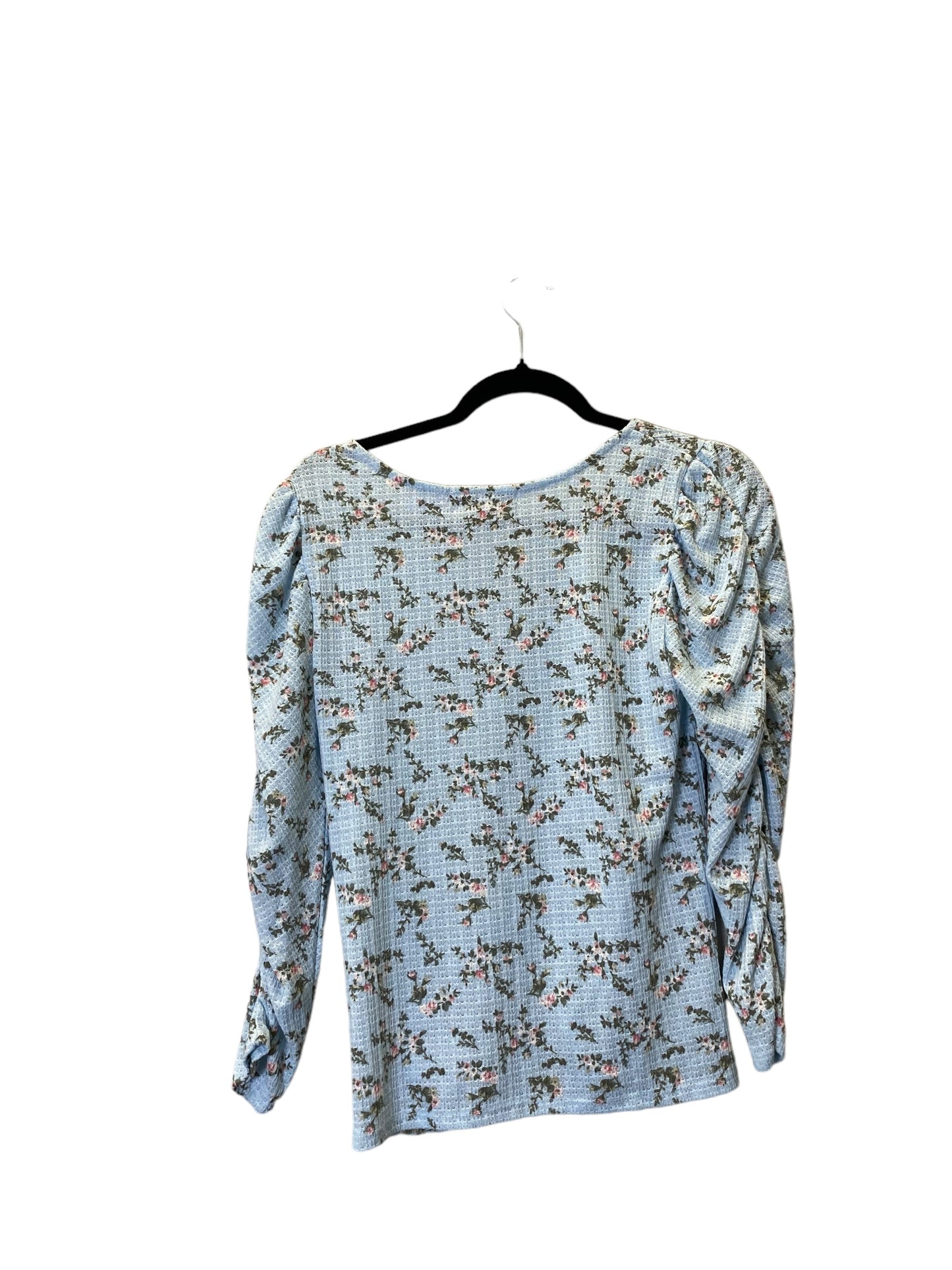 Top Long Sleeve By Cmc In Floral Print, Size: Xl