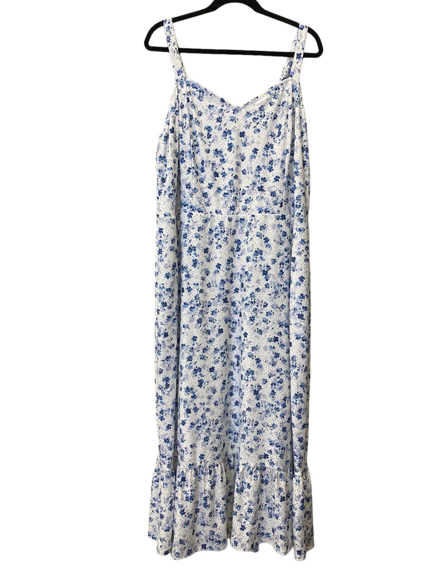 Dress Casual Maxi By Lane Bryant In Floral Print, Size: 3x