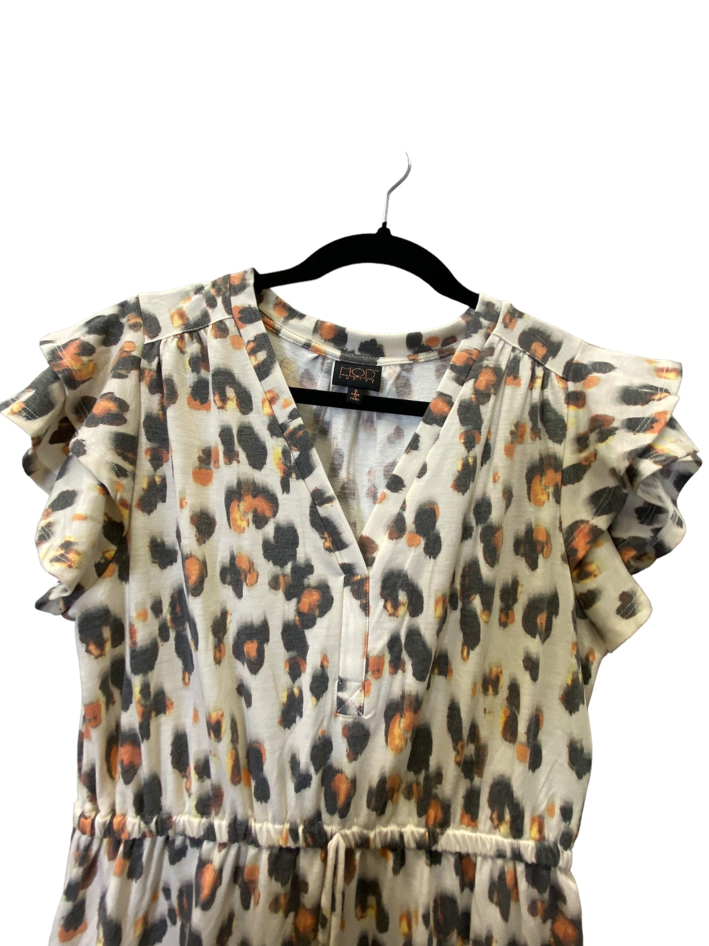 Dress Casual Short By Cmc In Animal Print, Size: S