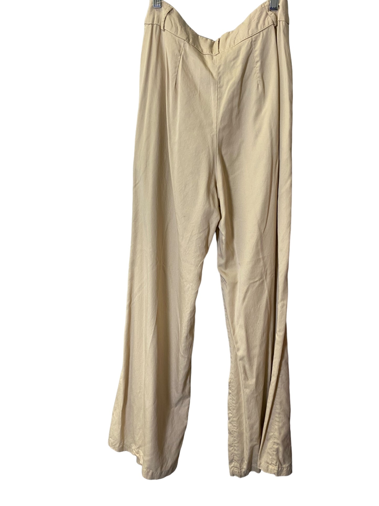 Pants Linen By Amadi In Tan, Size: S