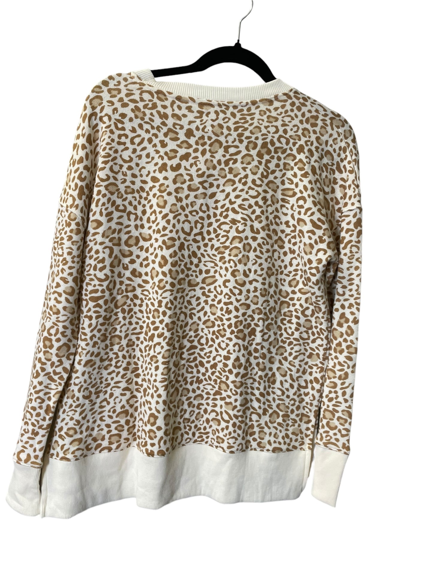 Sweater By Time And Tru In Animal Print, Size: S