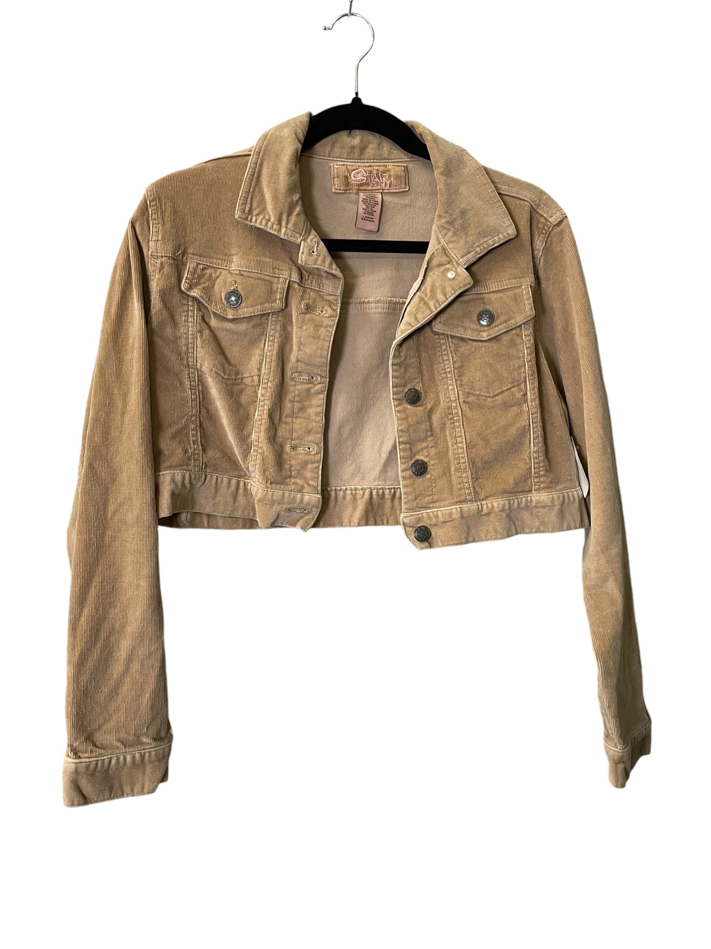 Jacket Other By Star Ccc In Tan, Size: L