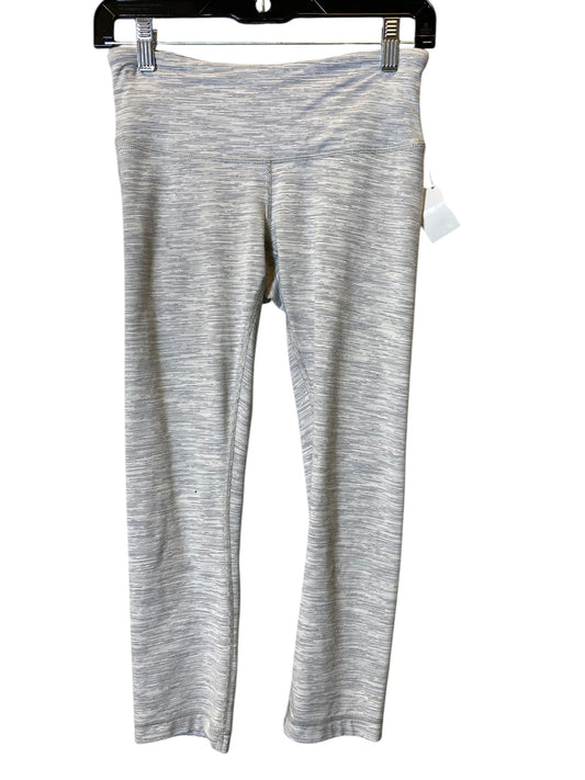 Athletic Capris By Lululemon In Grey, Size: S