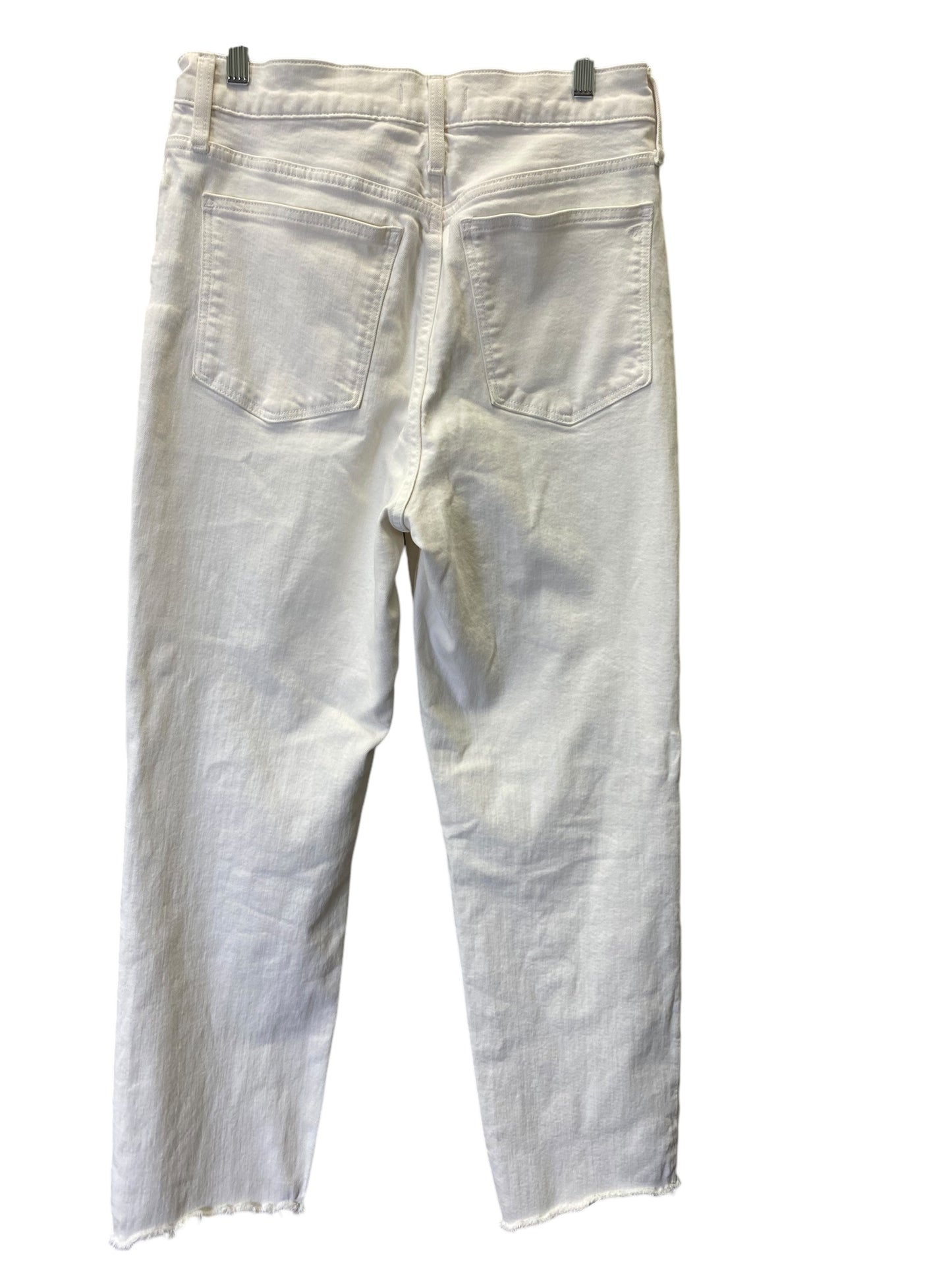 Jeans Wide Leg By Madewell In White, Size: 6