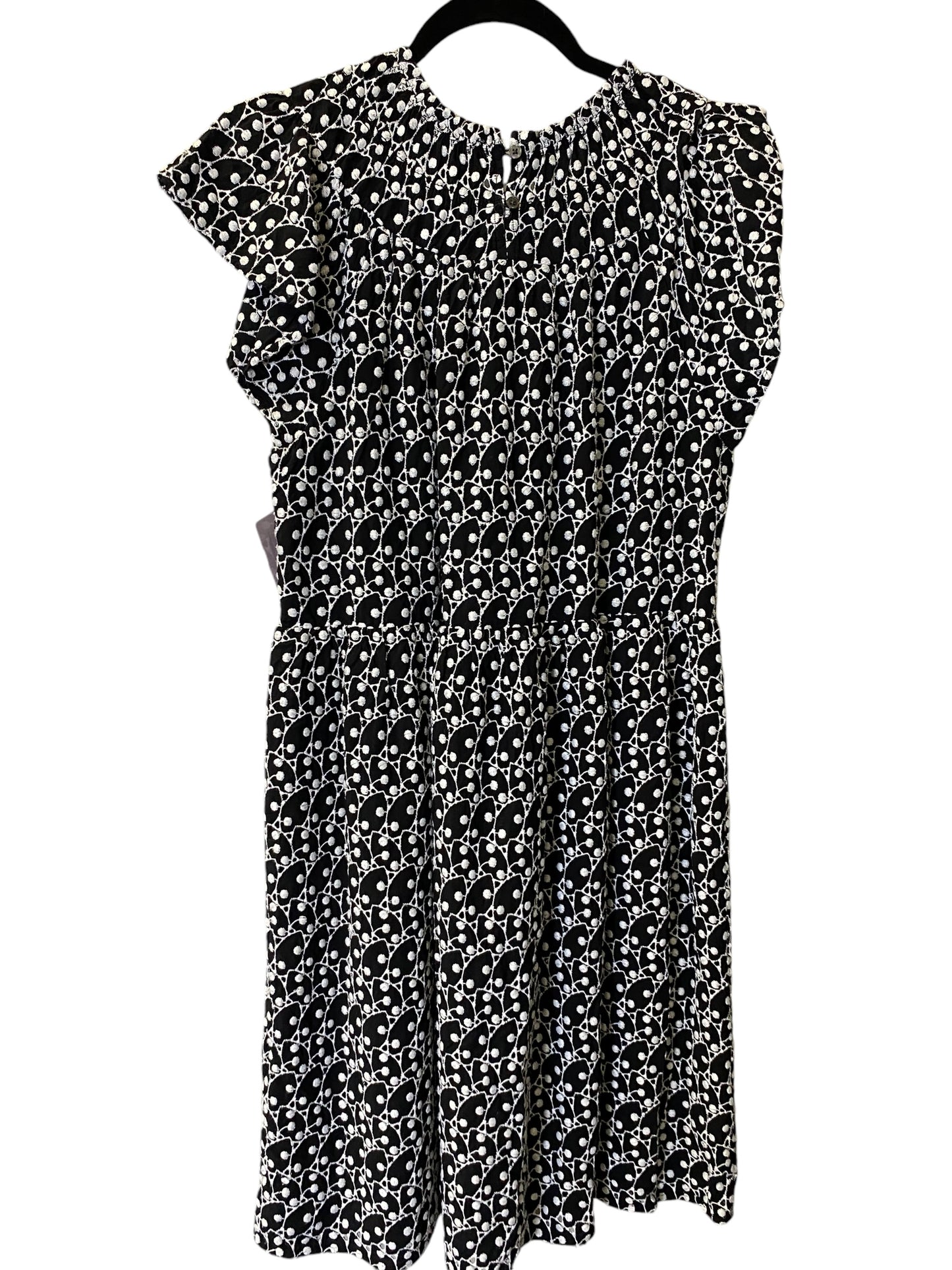 Dress Casual Short By Loft In Black & White, Size: M