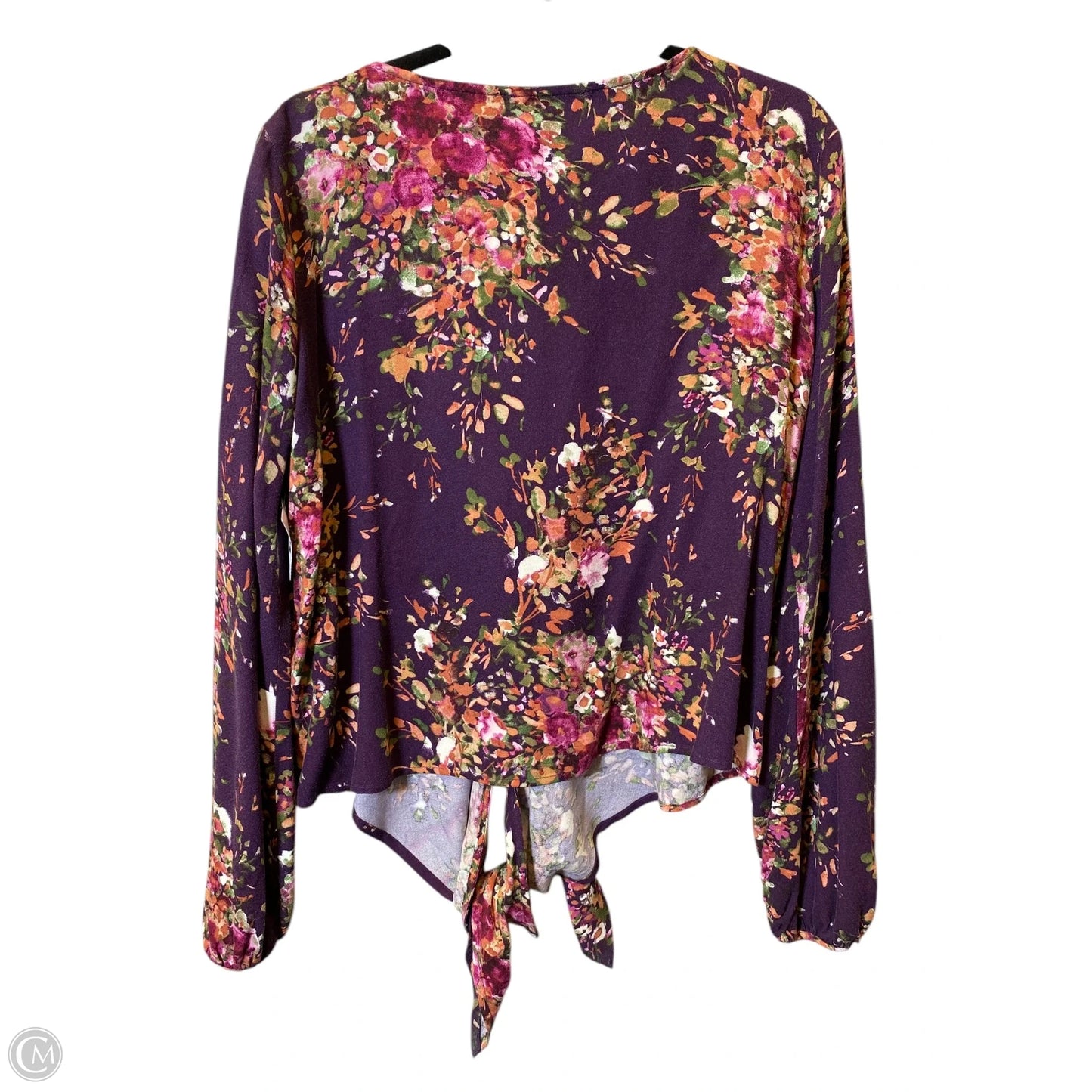 Top Long Sleeve Basic By Love Stitch In Multi-colored, Size: L