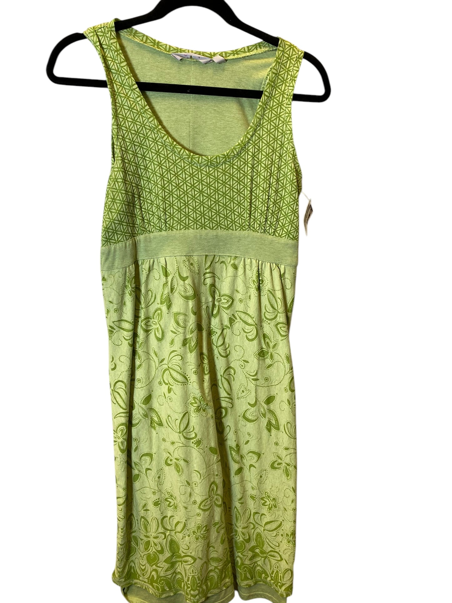 Dress Casual Midi By Clothes Mentor In Green, Size: M