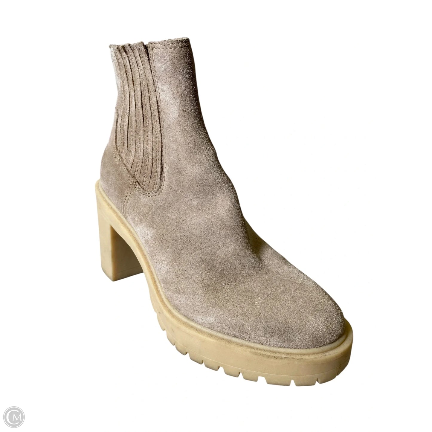 Boots Ankle Heels By Dolce Vita In Beige, Size: 9