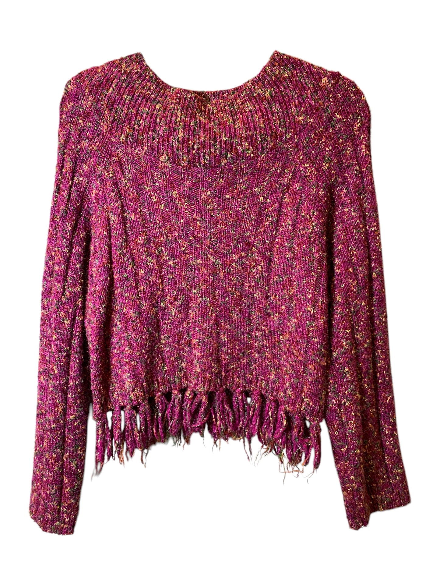 Sweater By Carole Little In Mauve, Size: M