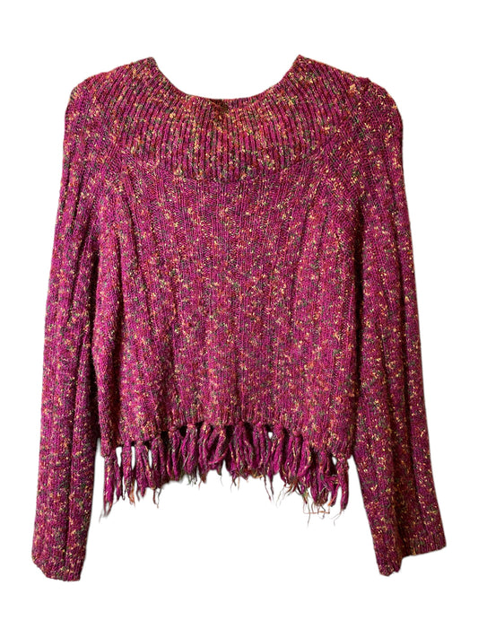 Sweater By Carole Little In Mauve, Size: M