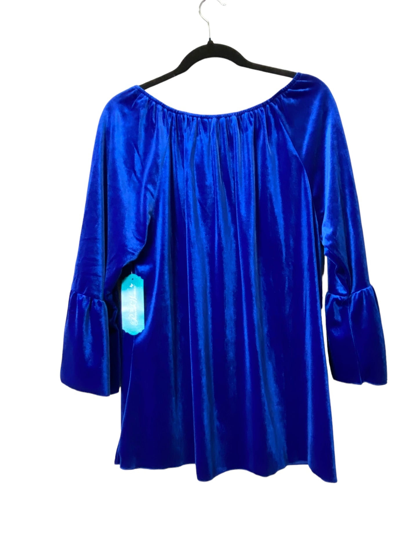 Blouse Long Sleeve By The Pioneer Woman In Blue, Size: L