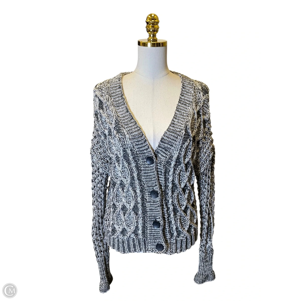 Cardigan By Eesome In Grey, Size: M