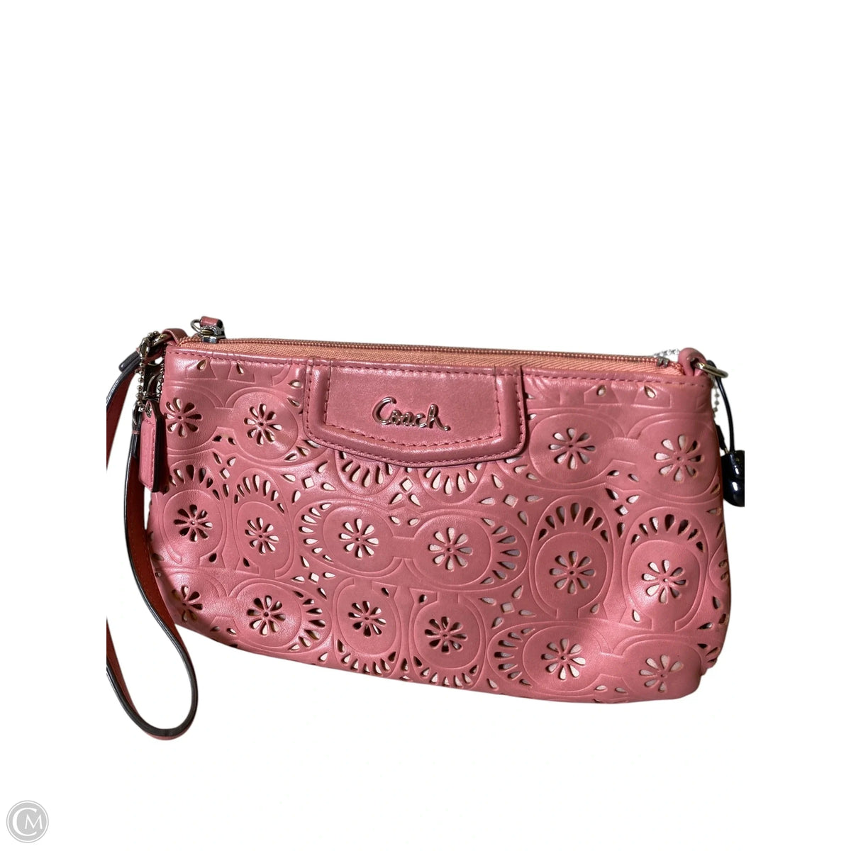 Wristlet Designer By Coach, Size: Medium