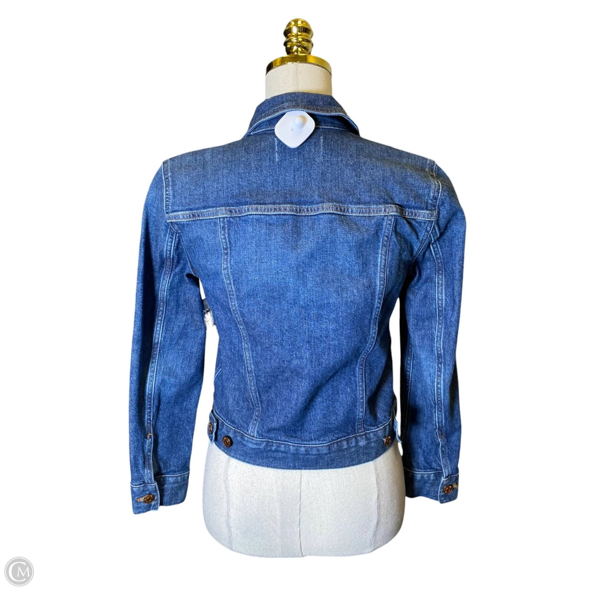 Jacket Denim By Madewell In Blue Denim, Size: S