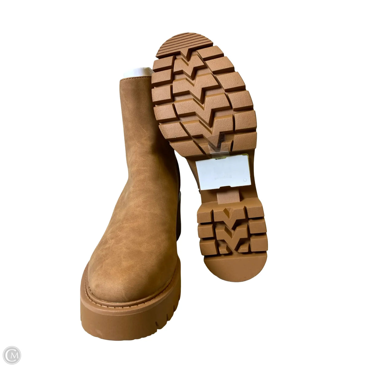 Boots Combat By Ana In Brown, Size: 7.5