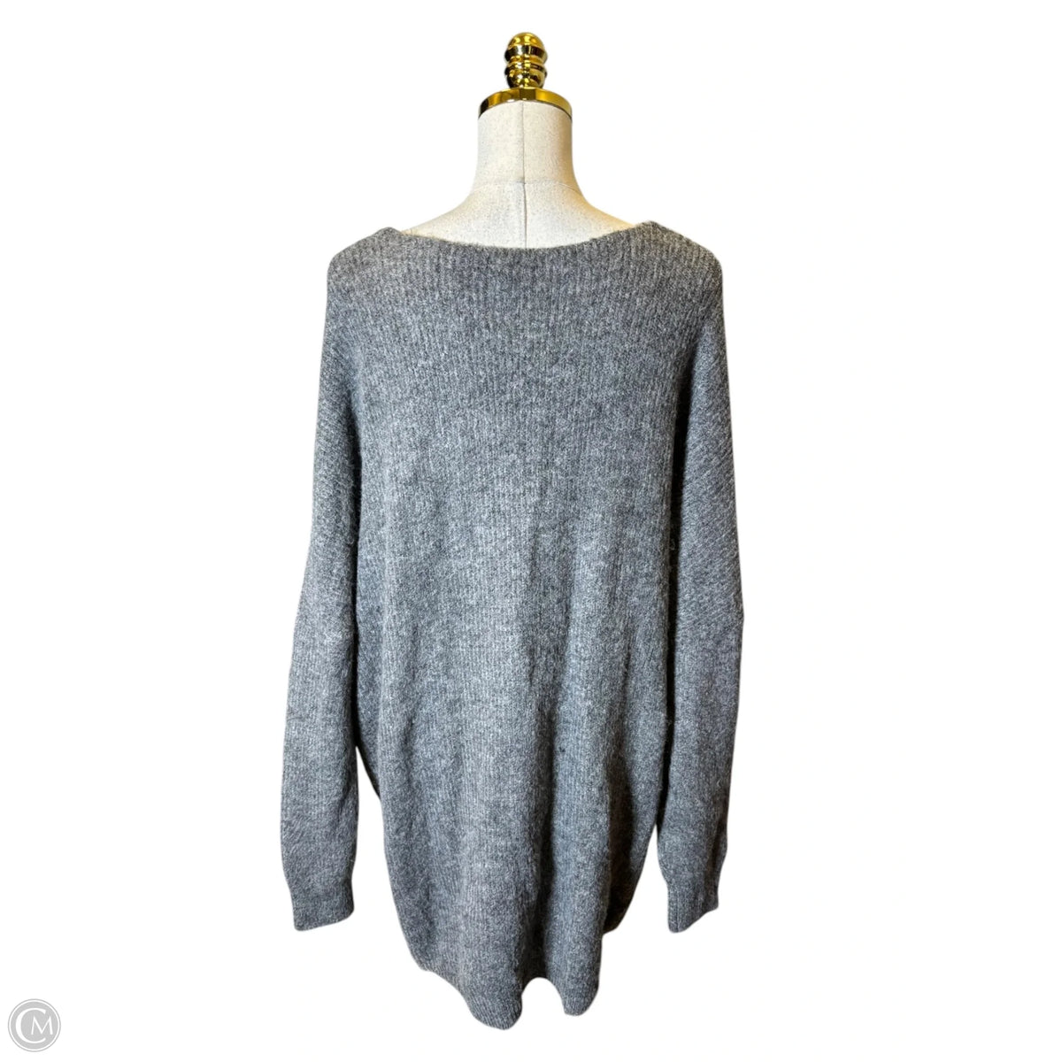 Sweater By Windsor In Grey, Size: L