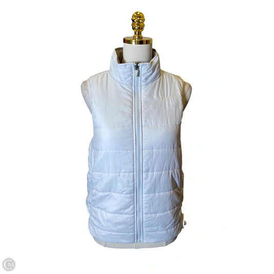 Vest Puffer & Quilted By Nike In White, Size: S