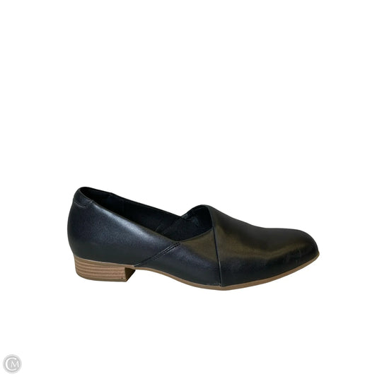 Shoes Flats By Clarks In Black, Size: 10