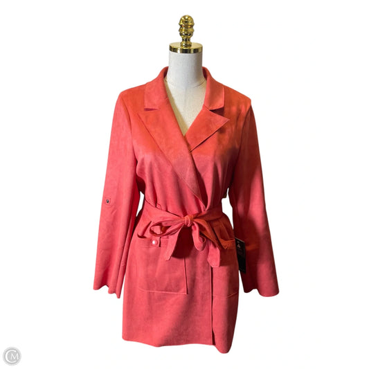 Jacket Other By Clothes Mentor In Red, Size: L