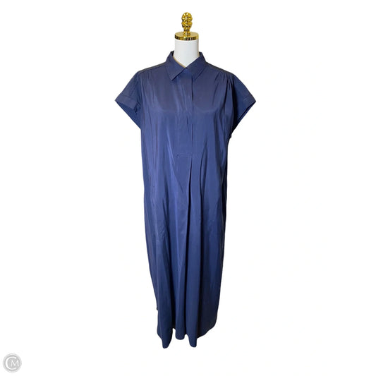 Dress Casual Maxi By Max Studio In Navy, Size: L
