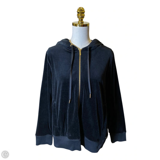 Sweatshirt Hoodie By Calvin Klein In Black, Size: 1x