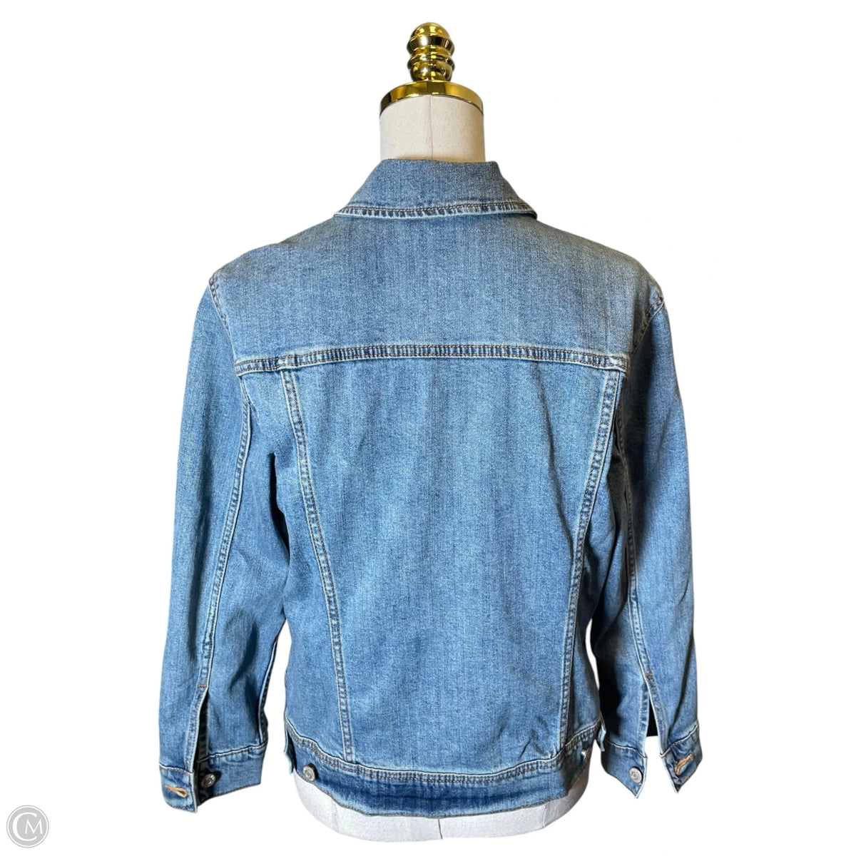 Jacket Denim By Old Navy In Blue Denim, Size: L