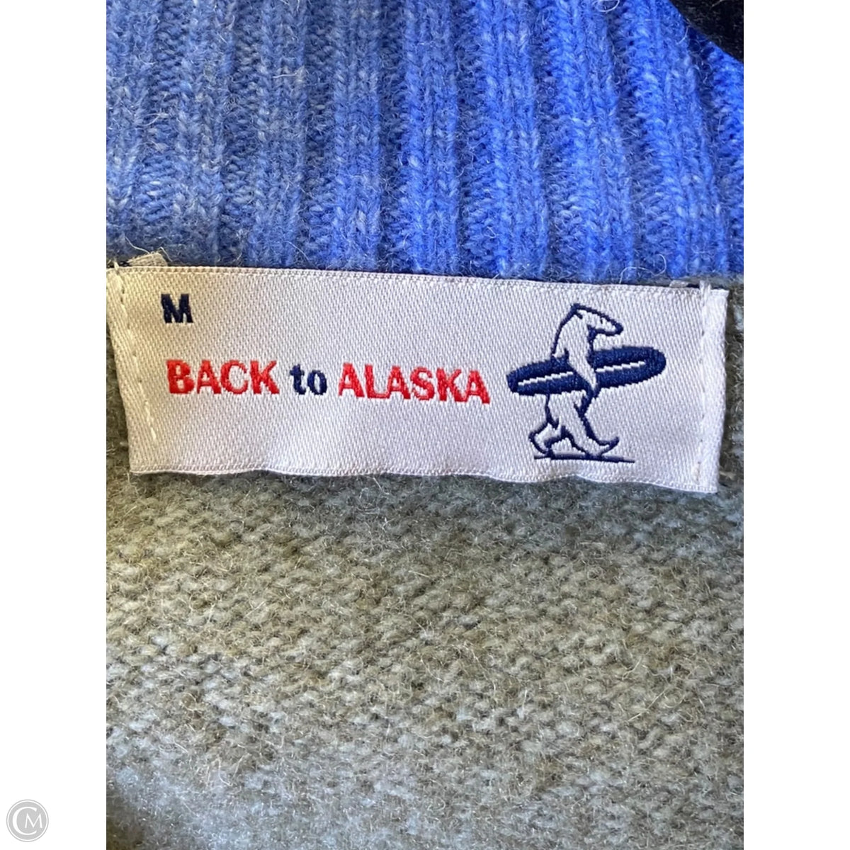 Sweater By Clothes Mentor In Green, Size: M
