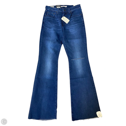Jeans Flared By Levis In Blue Denim, Size: 8