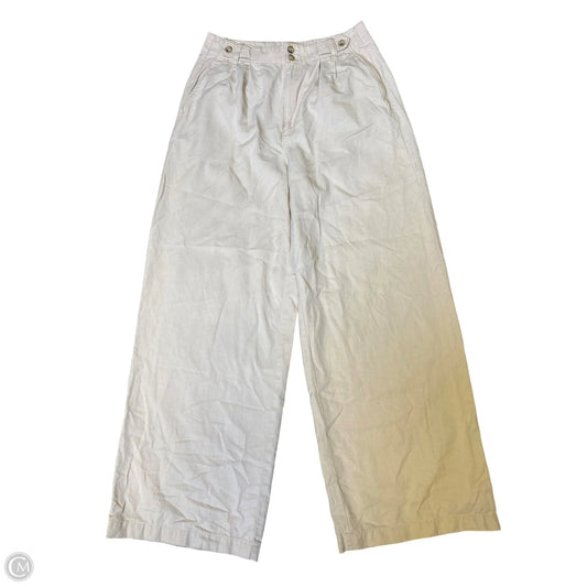 Pants Wide Leg By Madewell In Cream, Size: 4