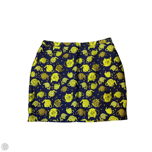 Skirt Midi By Modcloth In Blue & Green, Size: L