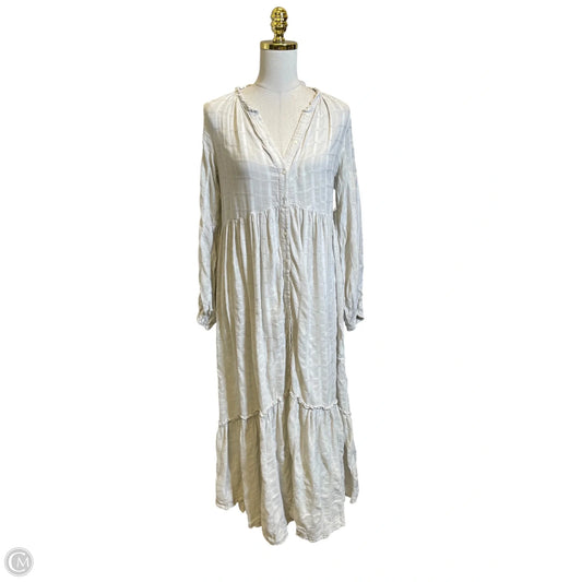 Dress Casual Maxi By Free People In Cream, Size: Xs