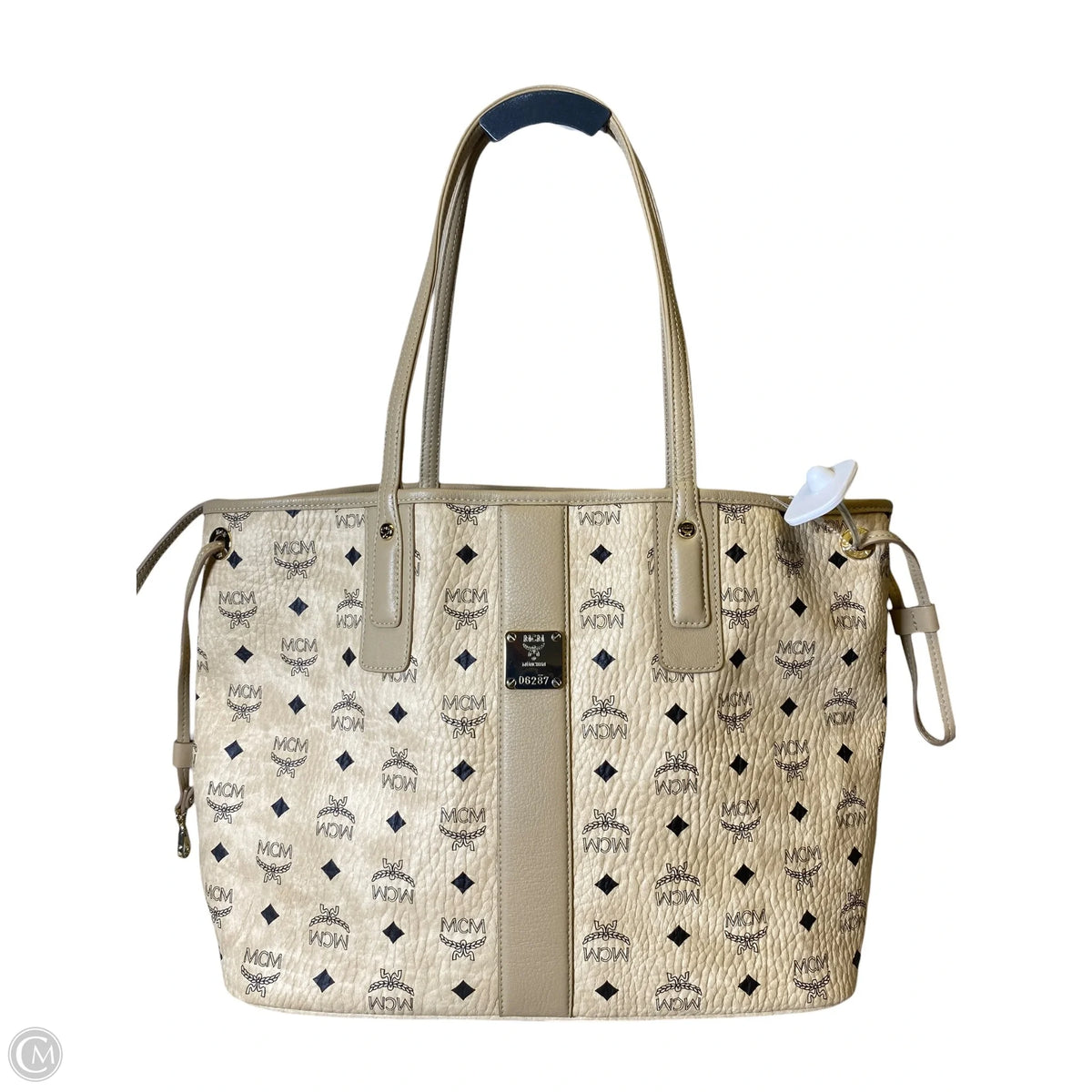 Handbag Luxury Designer By Mcm, Size: Medium