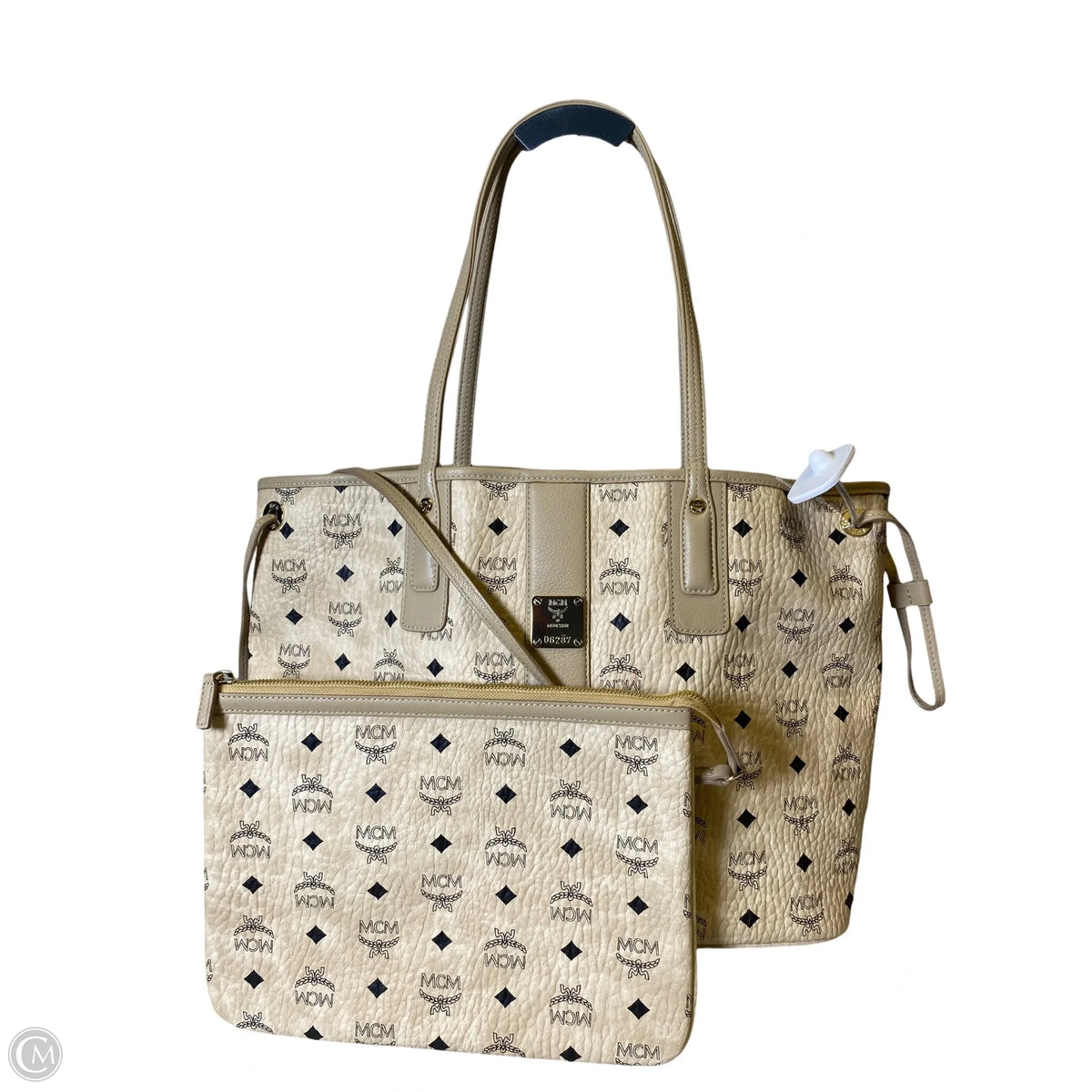 Handbag Luxury Designer By Mcm, Size: Medium