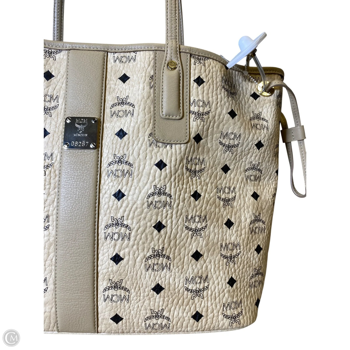 Handbag Luxury Designer By Mcm, Size: Medium