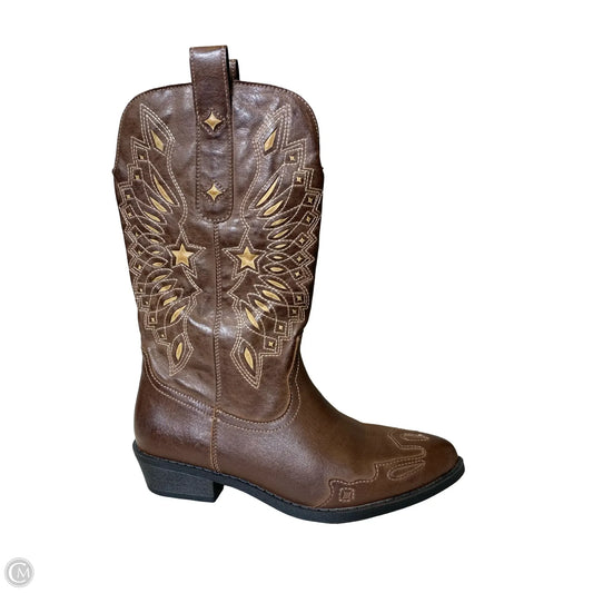 Boots Western By Coconuts In Brown, Size: 8.5
