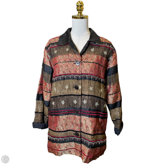 Blazer By Chicos In Multi-colored, Size: S