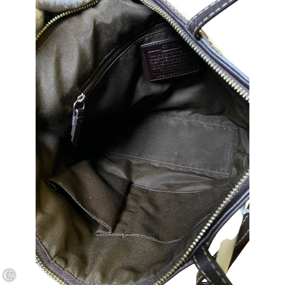 Handbag Designer By Coach, Size: Medium