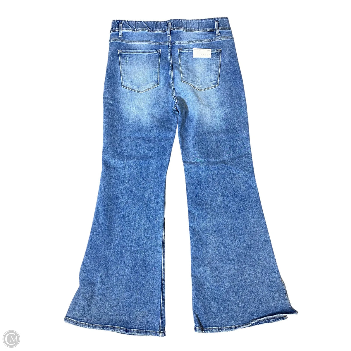 Jeans Flared By Risen In Blue Denim, Size: 20