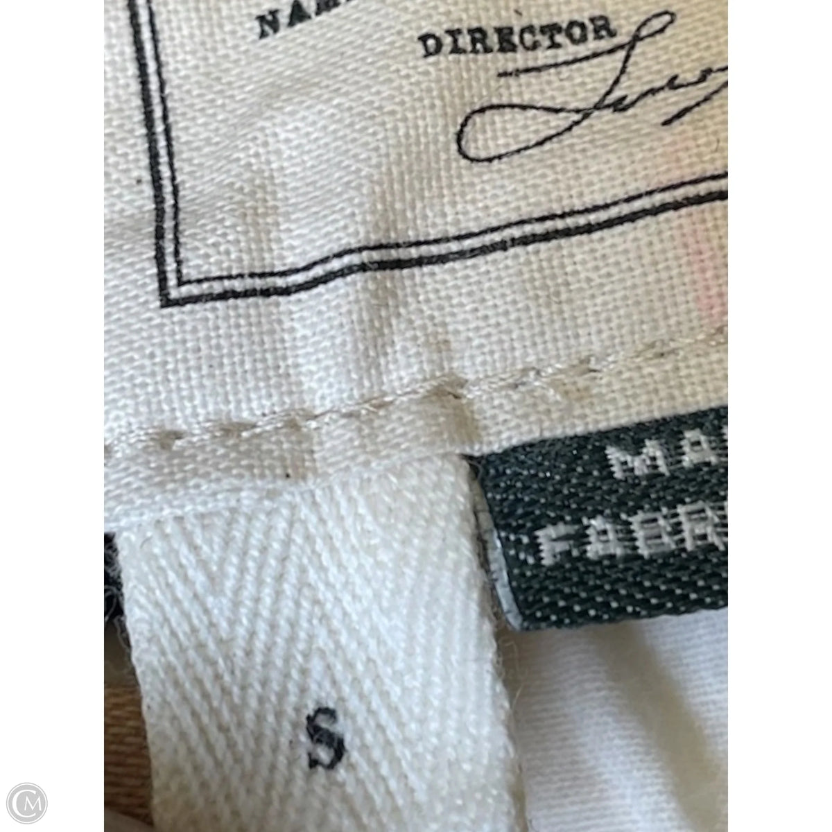 Blazer By Clothes Mentor In Cream, Size: S