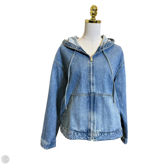 Jacket Denim By Wild Fable In Blue Denim, Size: L