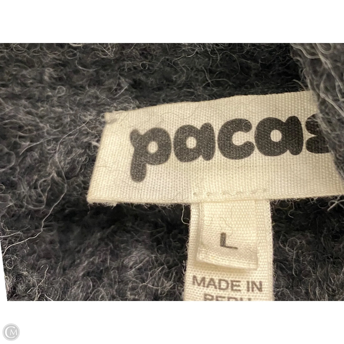 Sweater By Clothes Mentor In Grey, Size: L
