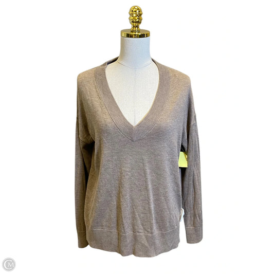 Sweater By Treasure And Bond In Brown, Size: M