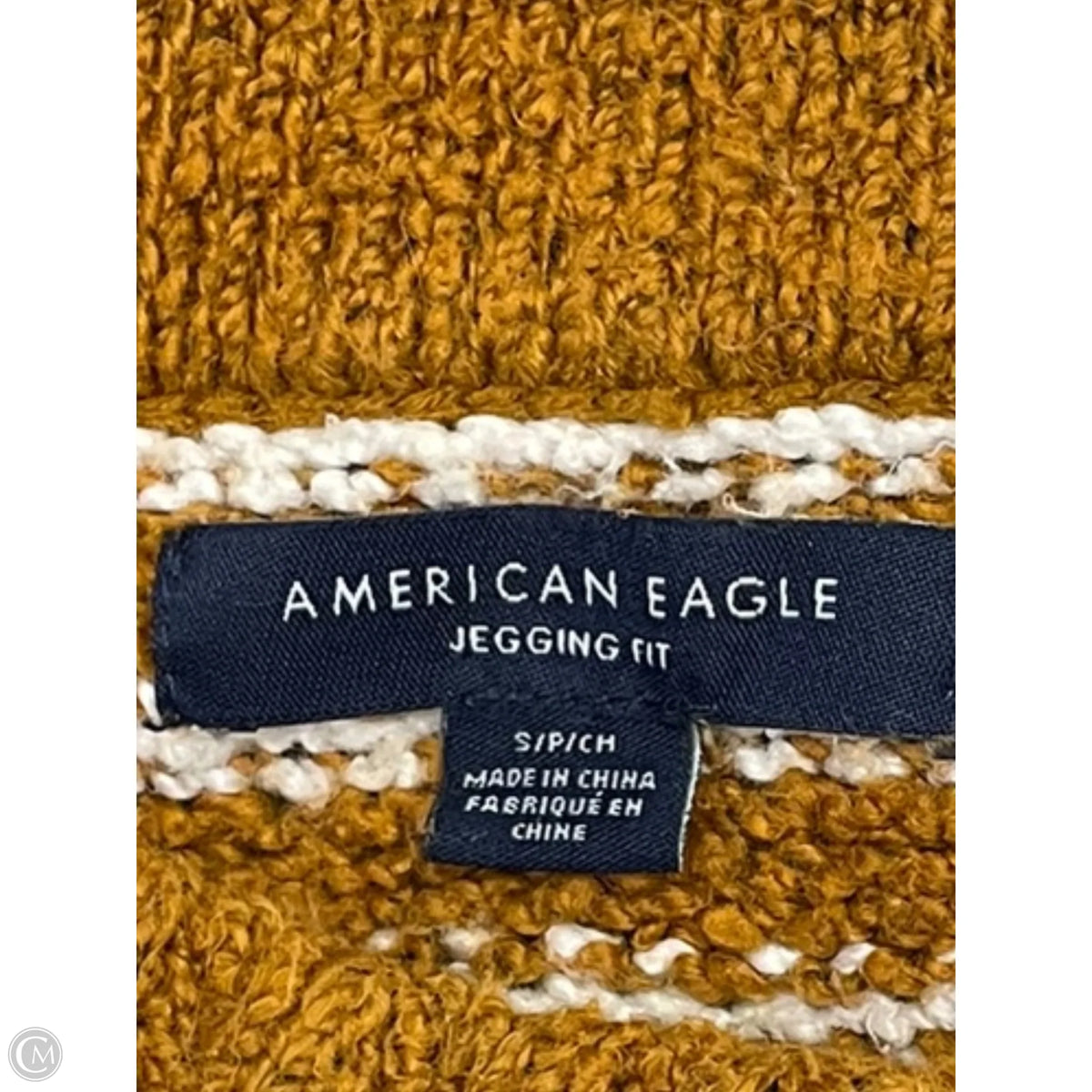 Sweater By American Eagle In Striped Pattern, Size: S