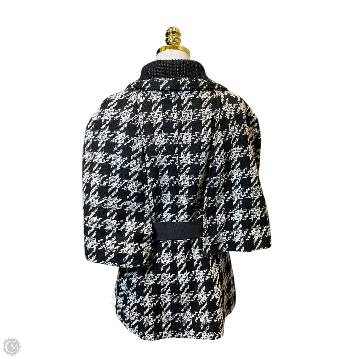 Jacket Other By Guess In Black & White, Size: M