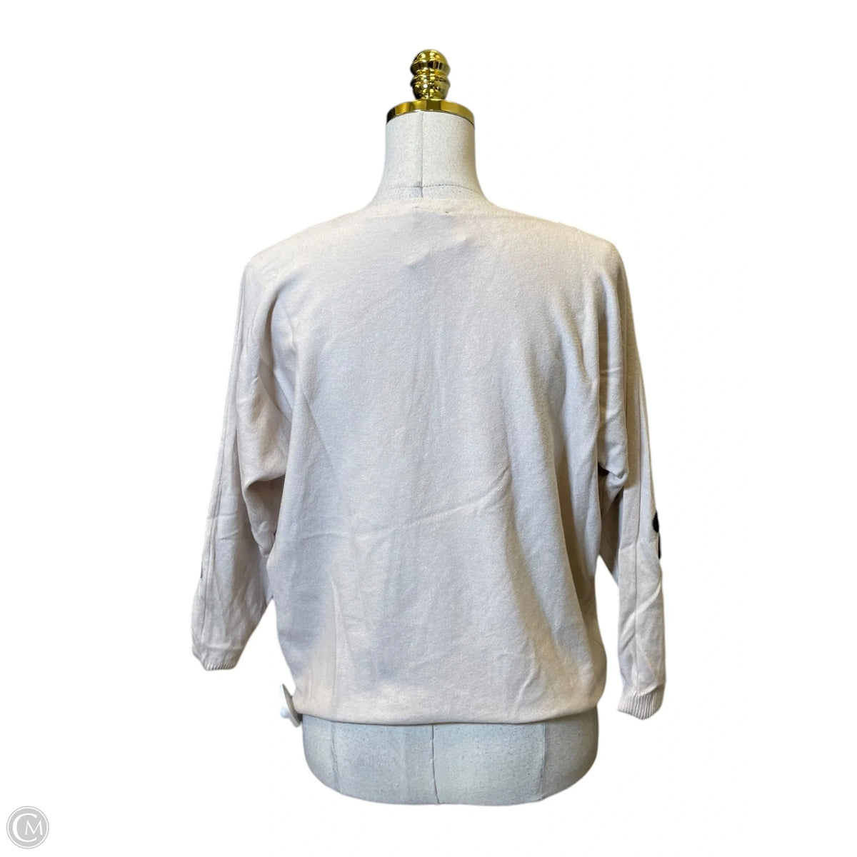 Sweater By Aaeda In Black & Cream, Size: S