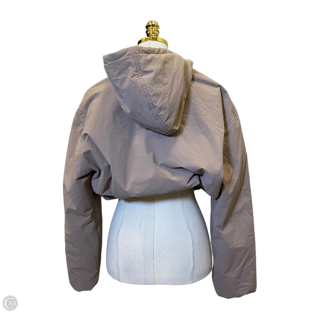Jacket Puffer & Quilted By Alo In Brown, Size: M